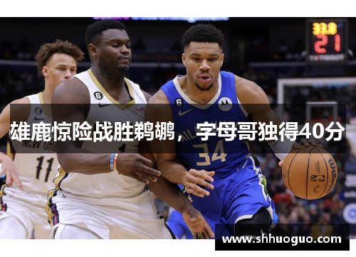 雄鹿惊险战胜鹈鹕，字母哥独得40分